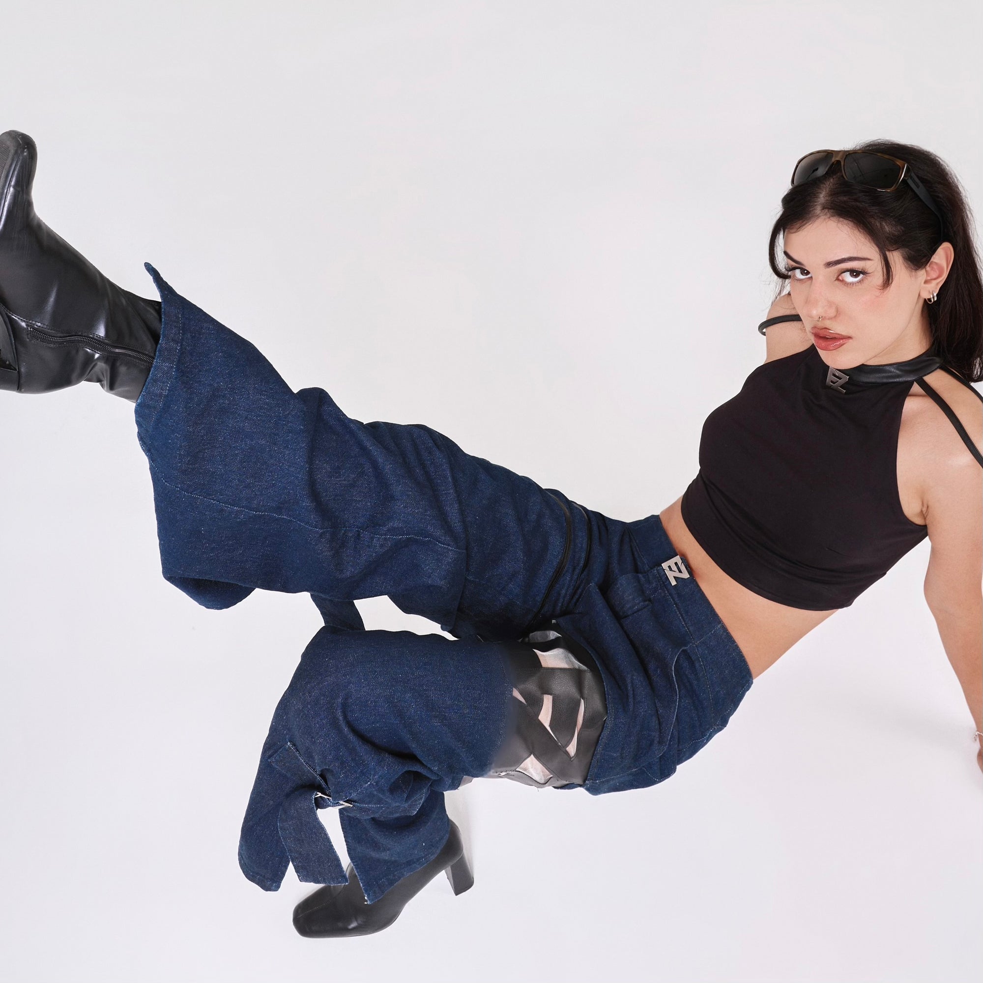 Atlantica denim pants